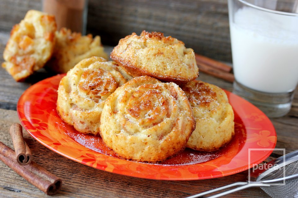 Кексы с хурмой и корицей - Шаг 14