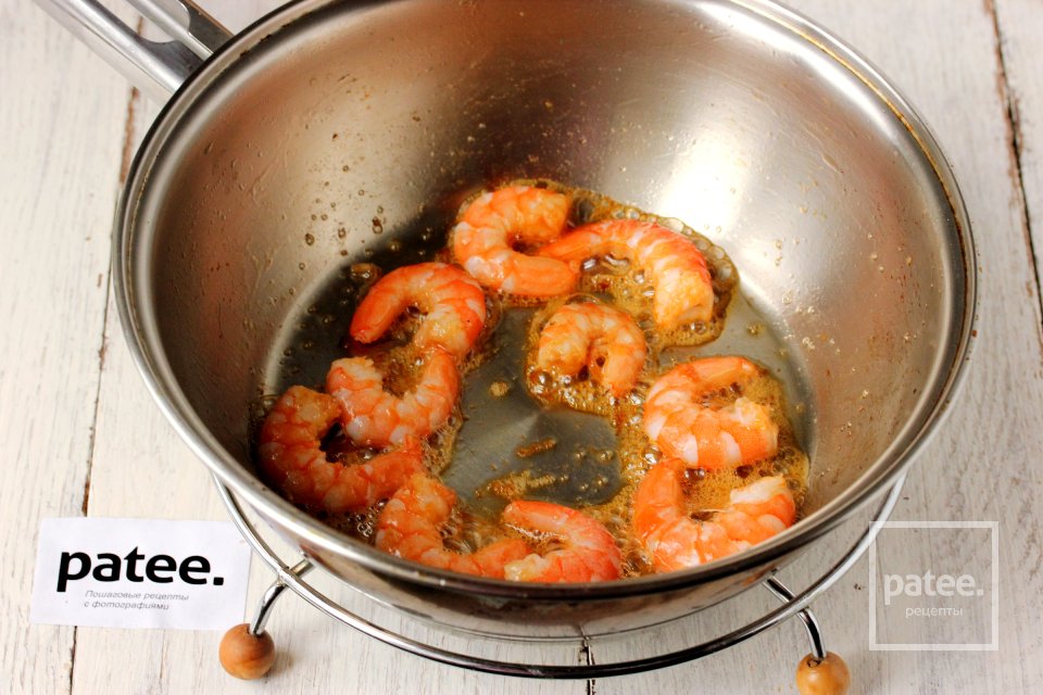 Салат с грейпфрутом и креветками - Шаг 4