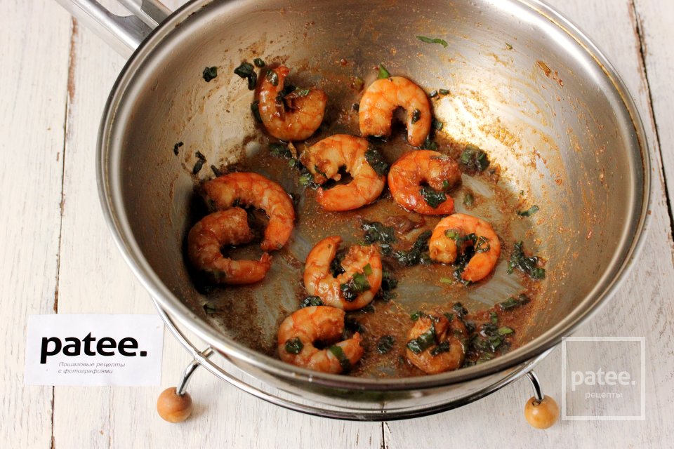 Салат с грейпфрутом и креветками - Шаг 7