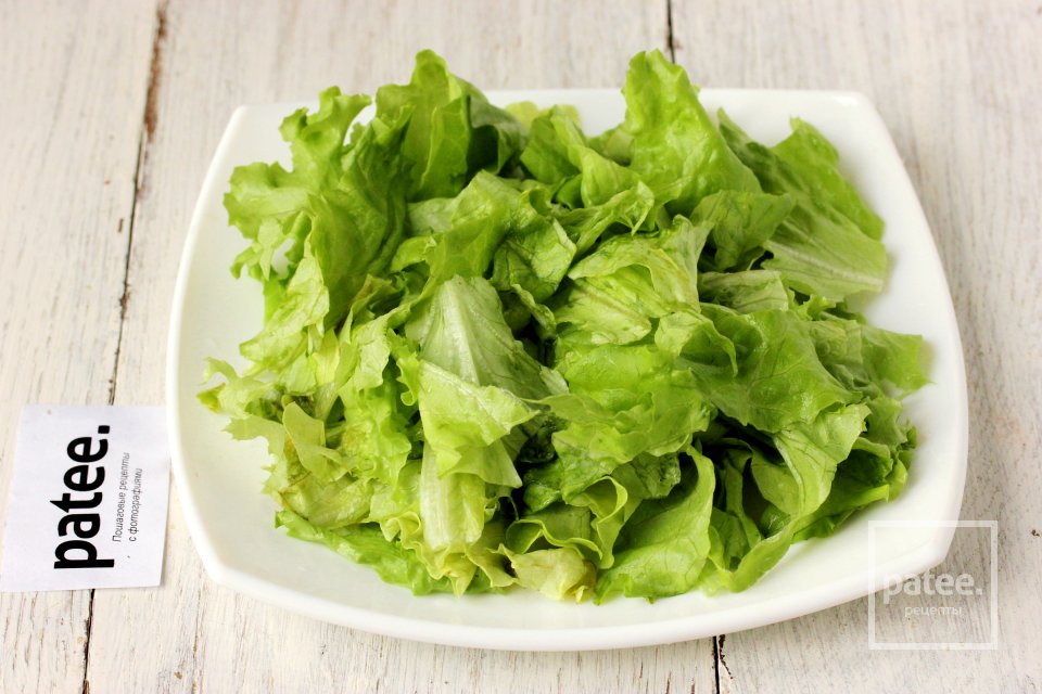 Салат с грейпфрутом и креветками - Шаг 9