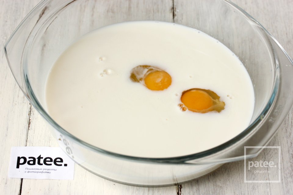 Блины с бананами и заварным кремом - Шаг 2