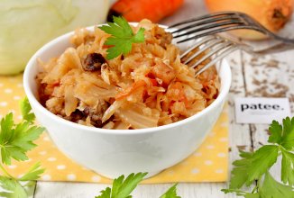 Тушеная капуста в мультиварке