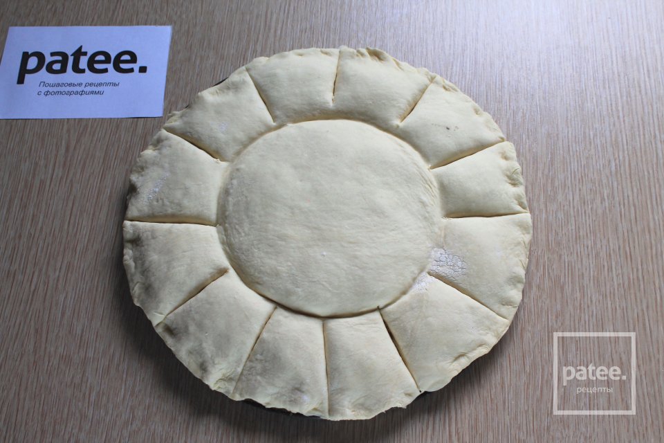 Пирог Подсолнух - Шаг 10