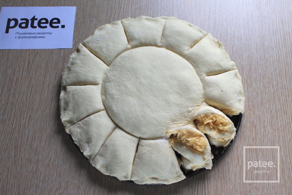 Пирог Подсолнух - Шаг 11