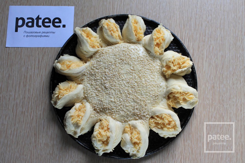 Пирог Подсолнух - Шаг 12