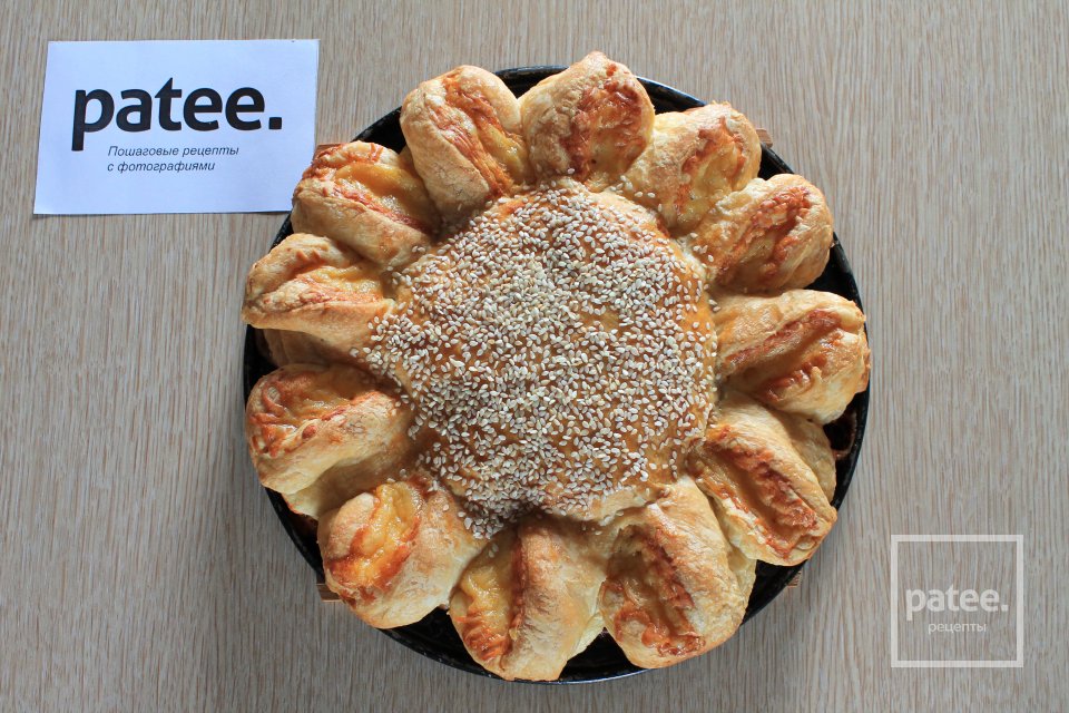 Пирог Подсолнух - Шаг 13