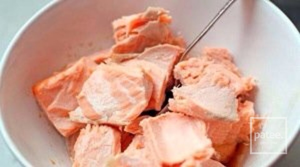 Салат с лососем и помело - Шаг 2