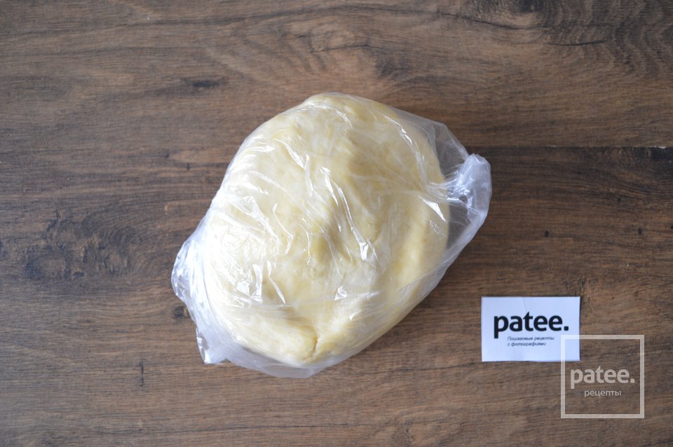 Турт с картофелем и грибами - Шаг 8