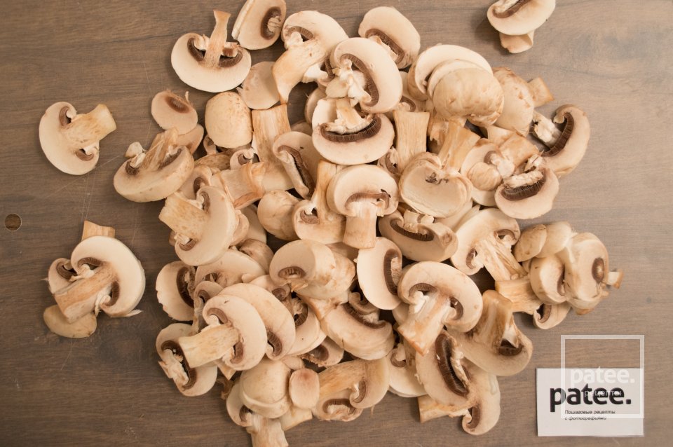 Турт с картофелем и грибами - Шаг 12