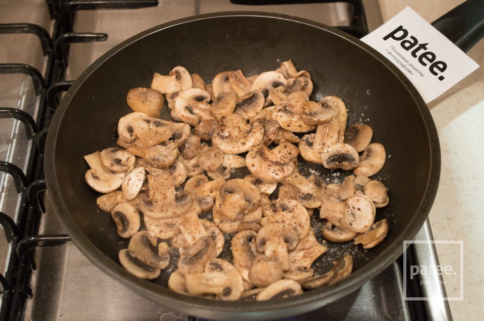 Турт с картофелем и грибами - Шаг 13