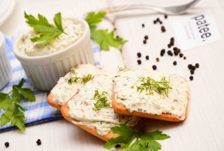 Творожный сыр с зеленью