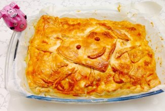 Грушевый слоеный пирог