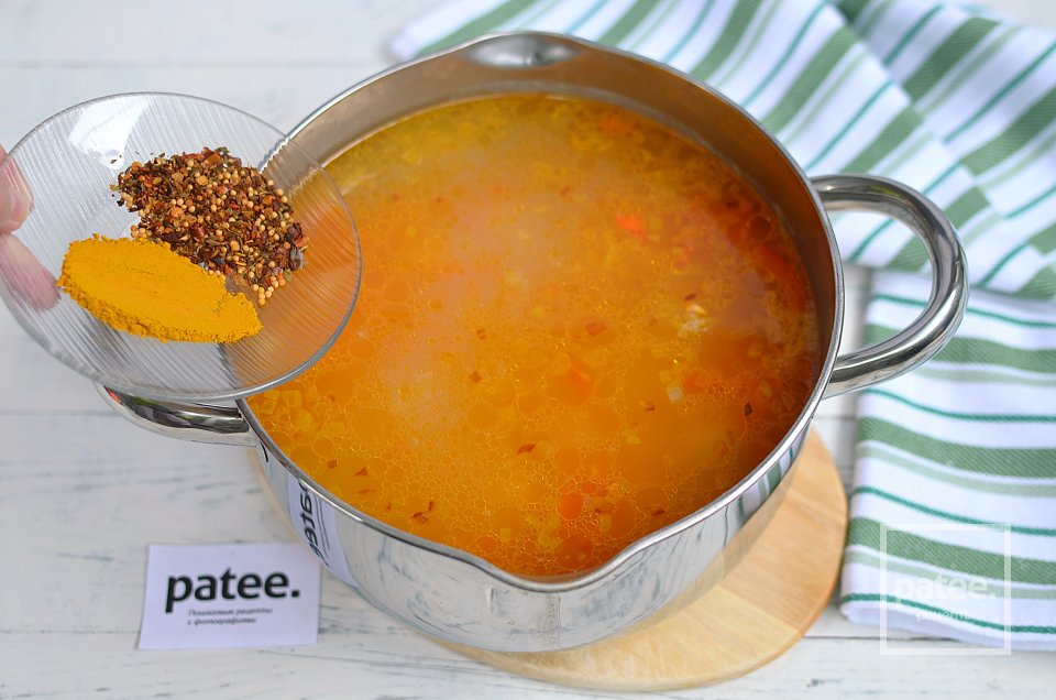 Рисовый суп Мексиканские страсти - Шаг 13