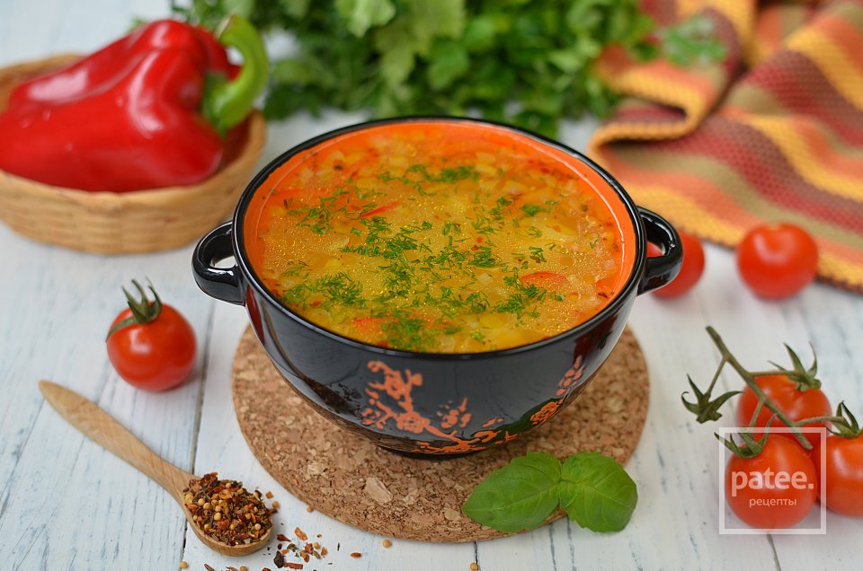 Рисовый суп Мексиканские страсти - Шаг 14