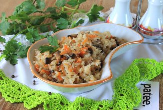 Постный плов в мультиварке