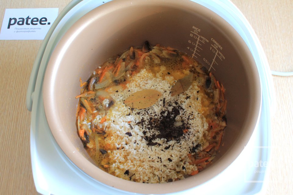 Постный плов в мультиварке - Шаг 10