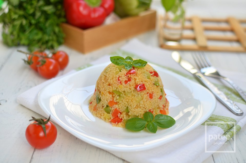 Кускус с овощами - Шаг 10