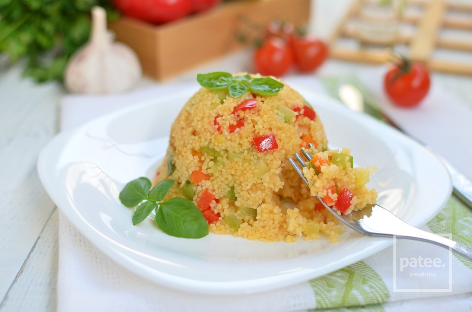 Кускус с овощами - Шаг 11