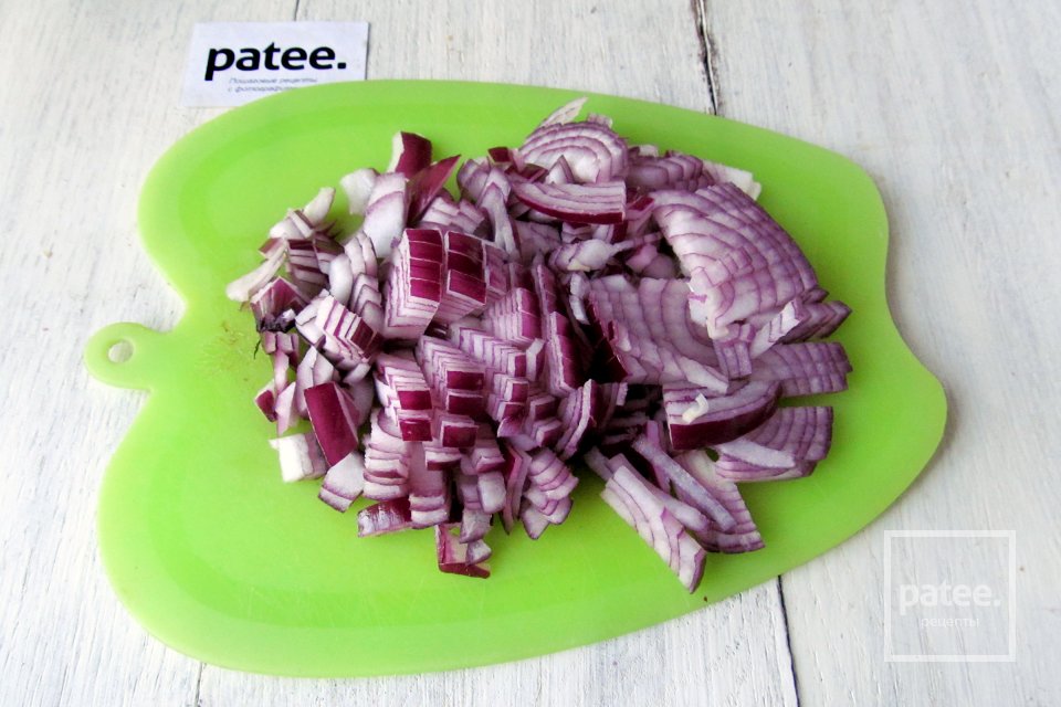 Гречка с куриными сердечками в мультиварке - Шаг 4