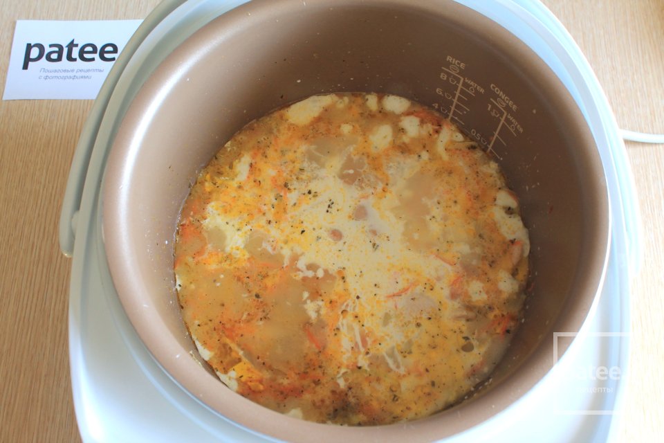 Куриное филе в сливочном соусе в мультиварке - Шаг 11