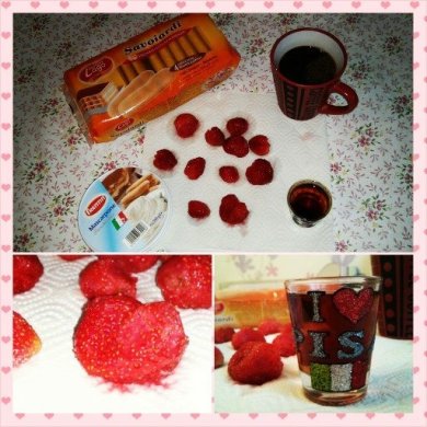 Клубничный тирамису - Шаг 1