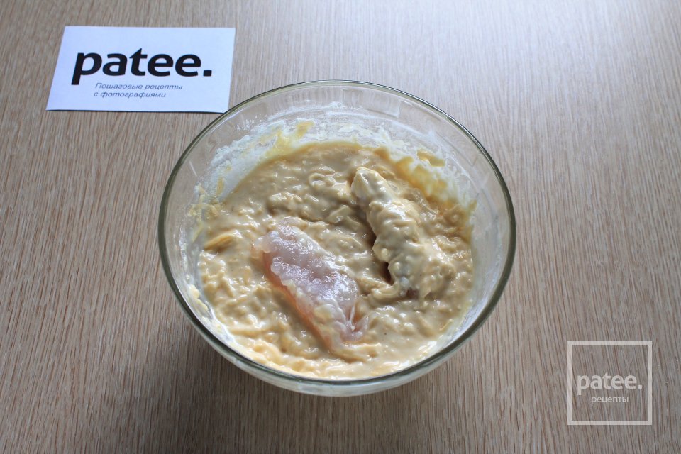 Филе пангасиуса в сырном кляре - Шаг 9