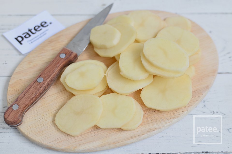 Гратен из картофеля с грибами - Шаг 4