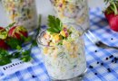 Овощной салат с кукурузой