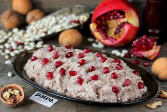 Паштет из фасоли с грецкими орехами