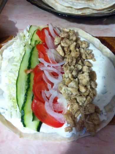 Домашняя шаурма - Шаг 1