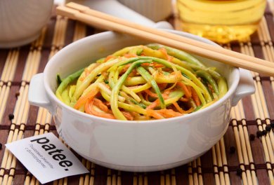 Рецепт Салат черемша с морковью по-корейски