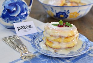 Нежные сырники с кремом