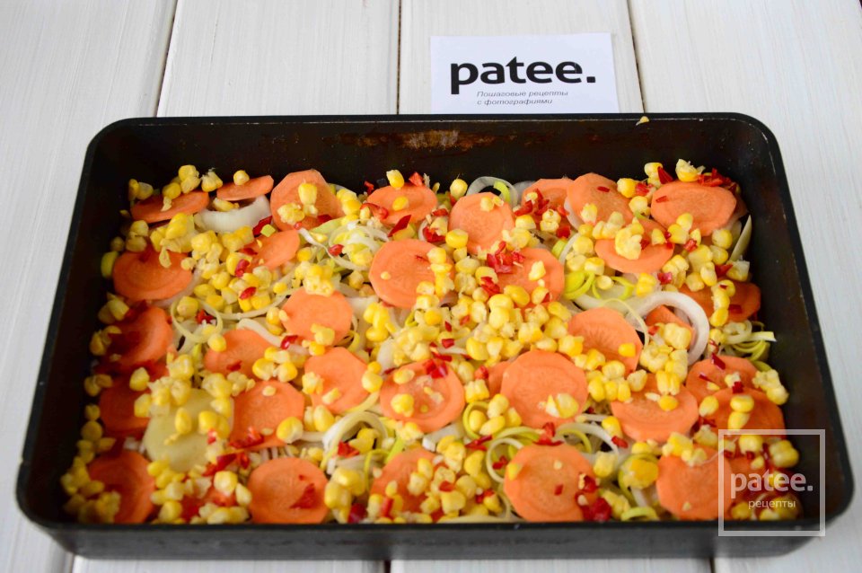 Куриное бедро с овощами - Шаг 10