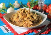 Курица с грибами и брокколи в мультиварке