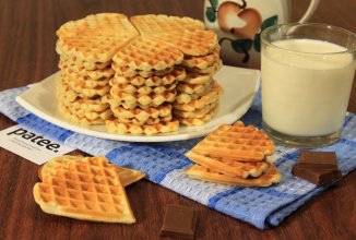 Сливочные вафли на сметане