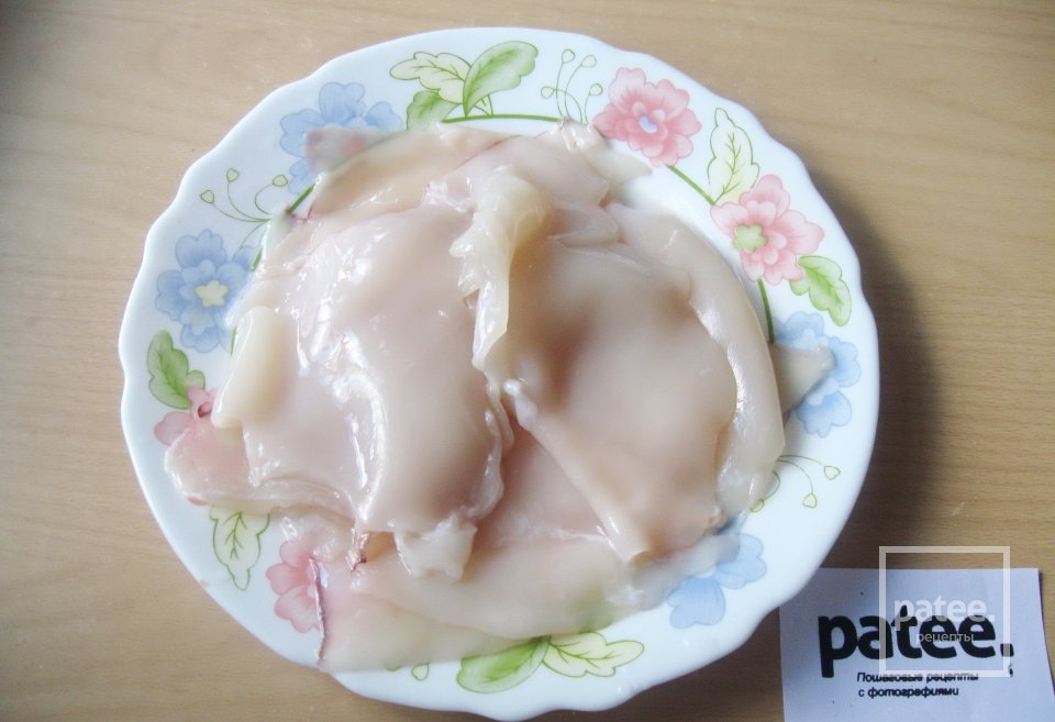 Салат с кальмарами и рисом - Шаг 2