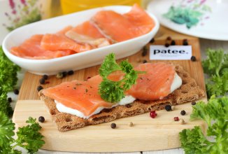 Сёмга солёная в масле