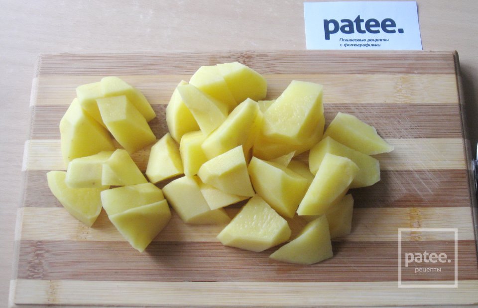 Немецкий суп с куриными потрошками и клецками - Шаг 10