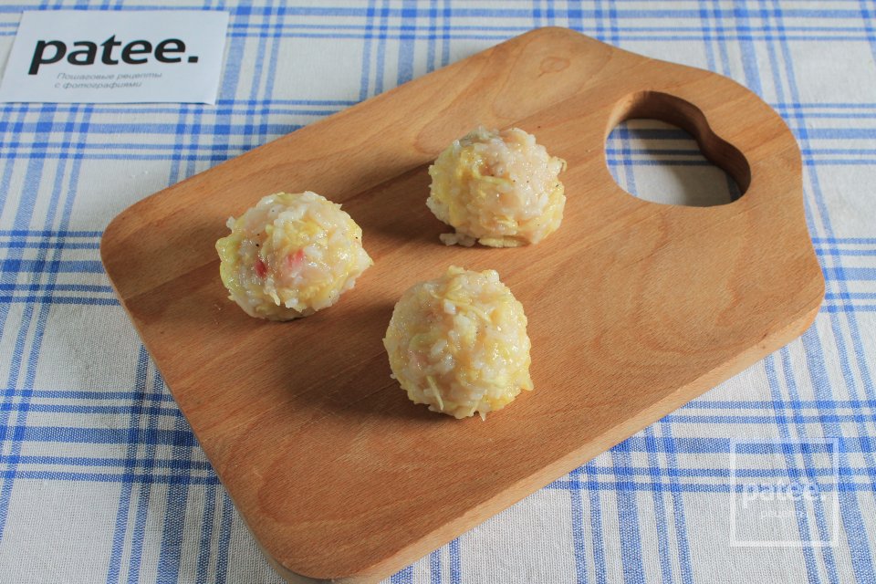 Рыбные тефтели - Шаг 7