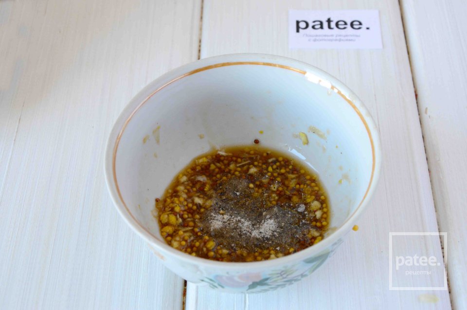 Цыпленок в цитрусовом маринаде с начинкой - Шаг 9