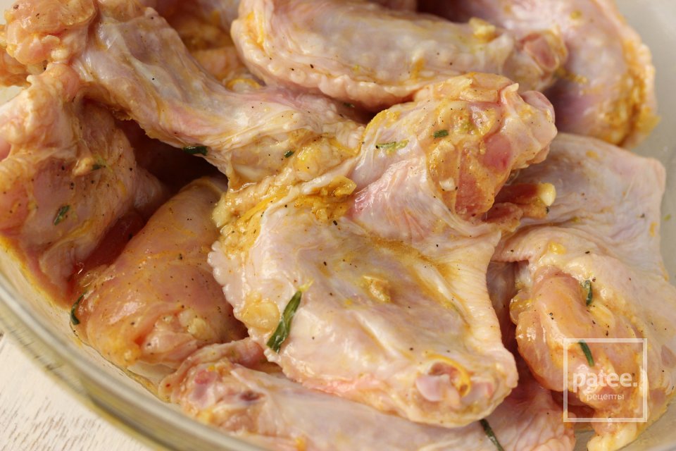 Цитрусовые крылышки с розмарином - Шаг 8