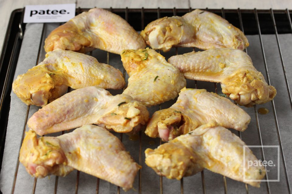 Цитрусовые крылышки с розмарином - Шаг 9