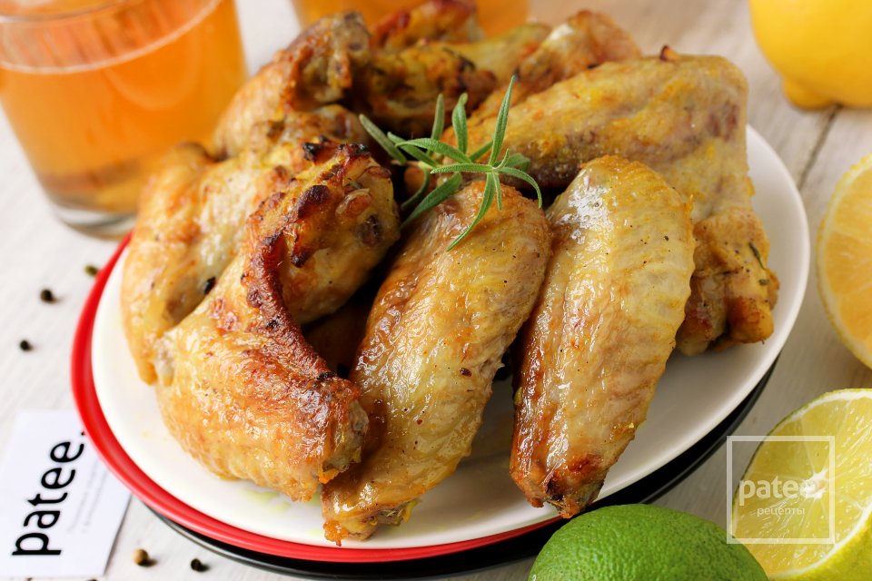 Цитрусовые крылышки с розмарином - Шаг 11