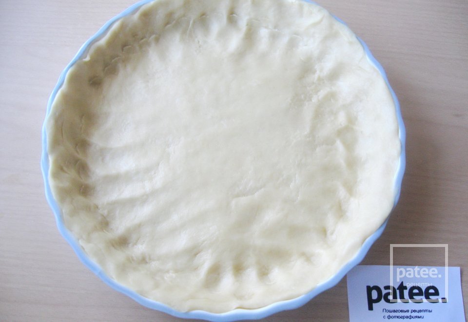 Пирог с курицей, грибами и брокколи - Шаг 12