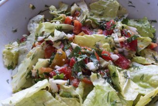 Салат из свежих овощей