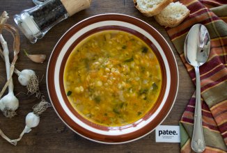 Постный гороховый суп