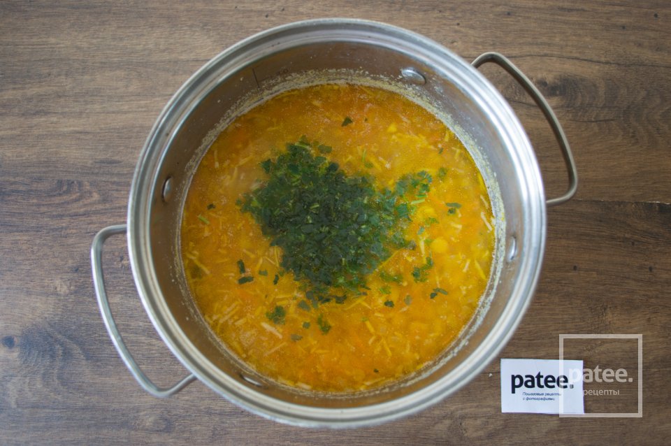 Постный гороховый суп - Шаг 12