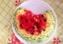 Салат "Арбузная долька"