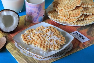 Кокосовые вафли