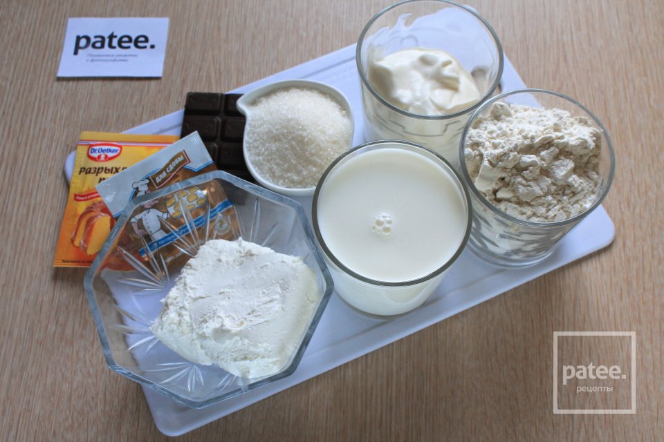 Арабские блинчики Катаеф с творожным кремом - Шаг 1